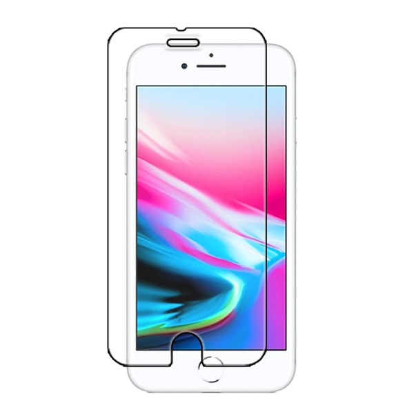 iPhone 8 Näytönsuoja karkaistusta lasista Tempered Glass Retail Transparent