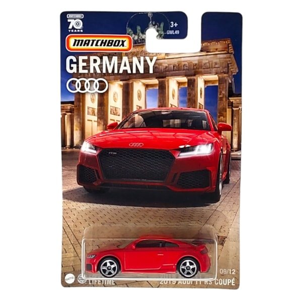 4-pakk Matchbox-biler/kjøretøyer i metall Best Of Germany Multicolor