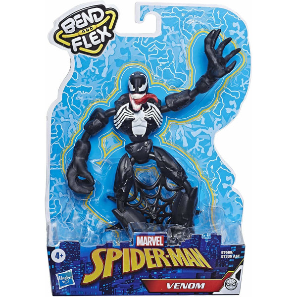 Marvel Spider-Man Bend and Flex Venom Action Figure Multicolor