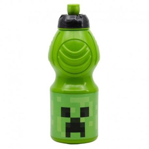 Minecraft Creeper Plastic Bottle Green Green