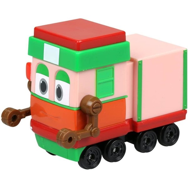 1-Pack Robot Trains Tog/Biler/Køretøjer Robottog Alf, Duck, Duke Multicolor