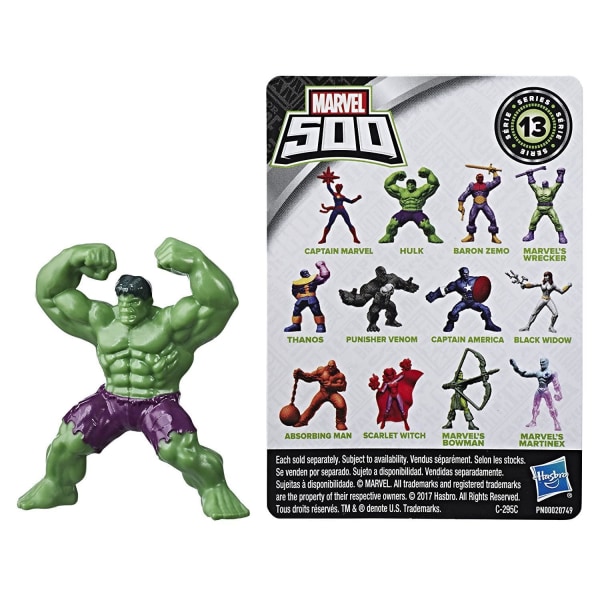 1-Pack Marvel 500 Avengers Blind Bag Series 13 Micro Figurer multifärg 457b  | Multicolor | 33 | Fyndiq