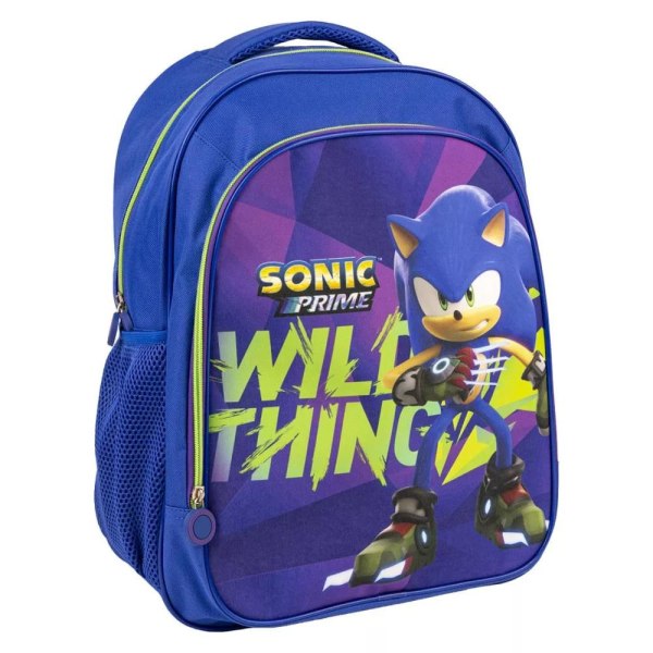 Sonic Prime Wild Thing School Bag Reppu Laukku 42x31x15cm Multicolor one size