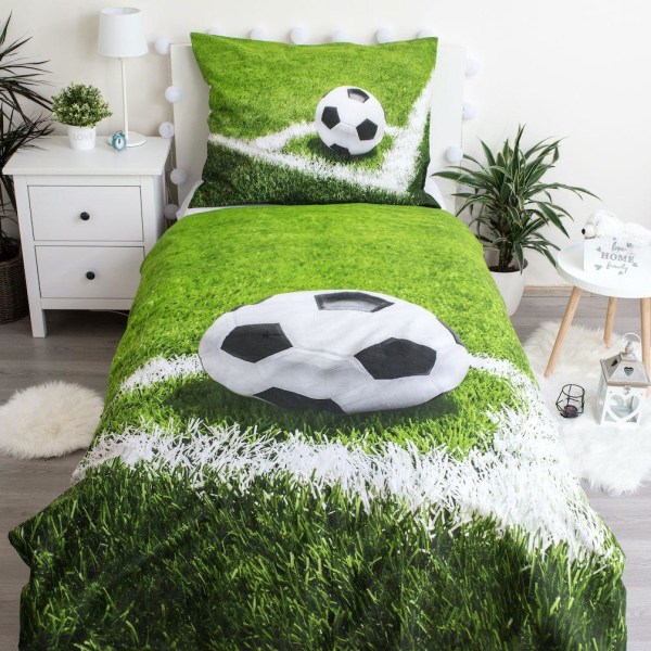 Football Corner Bed linen Pussilakanasetti 140x200+70x90cm Multicolor