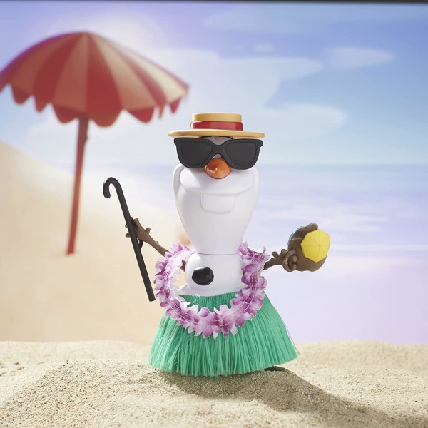 Disney Frozen Shimmer Summertime Olaf figurdukke med 8 tilbehør Multicolor one size