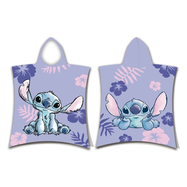 Disney Lilo & Stitch Badponcho badehåndklæde Poncho 115x50cm Multicolor
