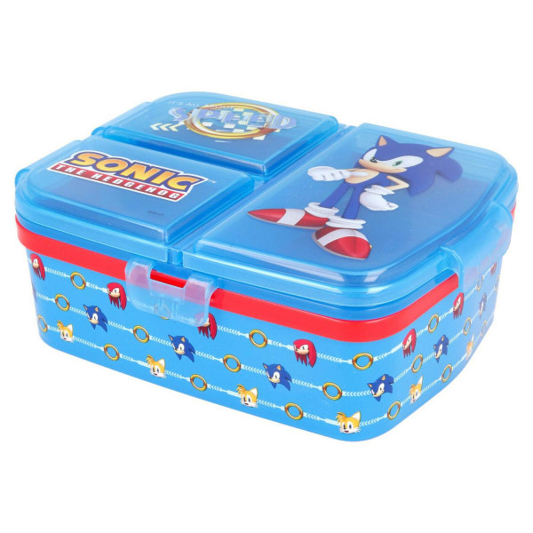 Sonic The Hedgehog Speed XL Matlåda Med 4 Fack multifärg one size