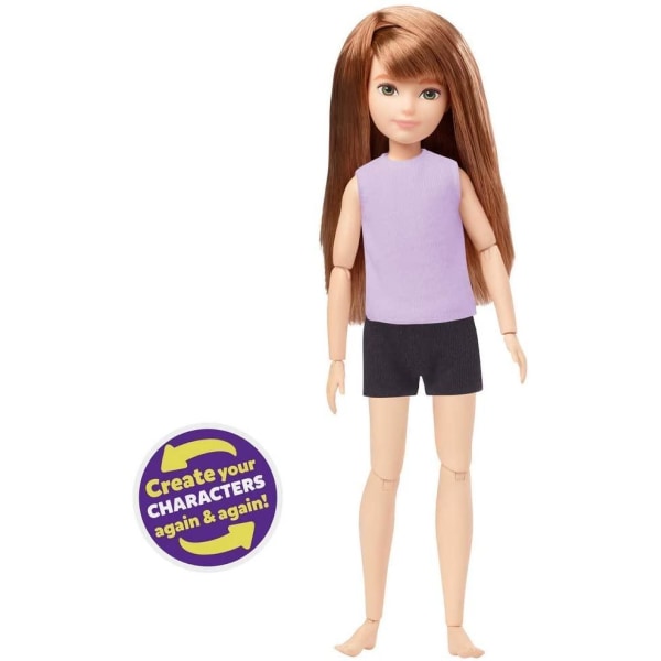 Creatable World Character Starter Pack Doll Copper-Haired Docka 30cm multifärg