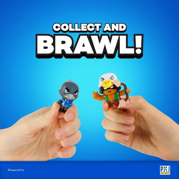 5-Pack Brawl Stars Collectible Figures Figurer  (C) Multicolor