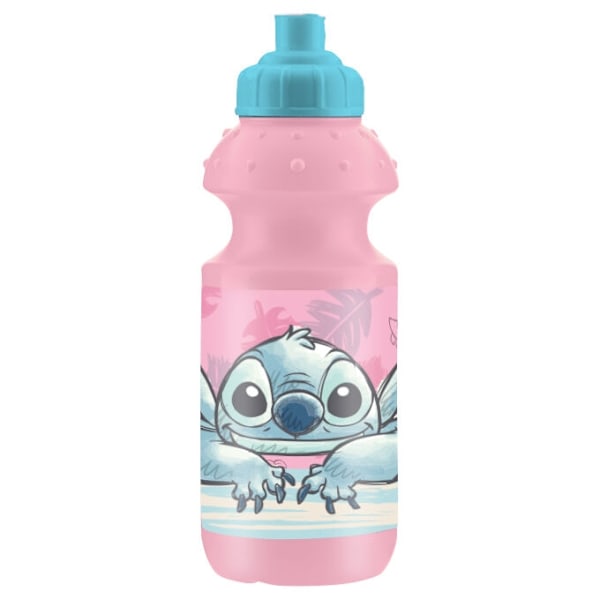 Disney Lilo And Stitch Ohana Means Family Plastic Bottle 350ml Multicolor