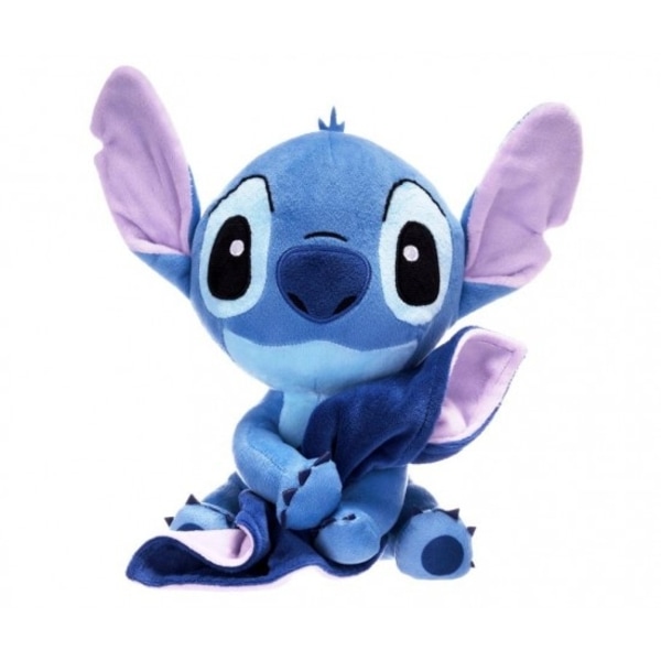 Disney Lilo & Stitch Plush Stitch With Blankie Gosedjur Plysch M multifärg one size