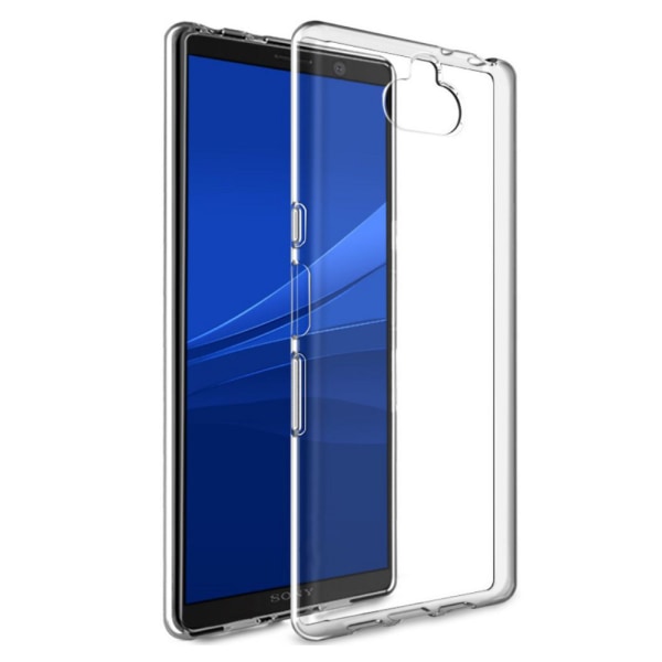 Sony Xperia 10 Plus Suojakuori Soft TPU Case Slim Cover Transpar Transparent