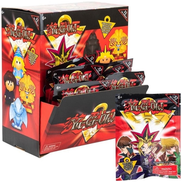 6-Pack Yu-Gi-Oh! YGO Micro Action Figures Collectible Blind Bag multifärg