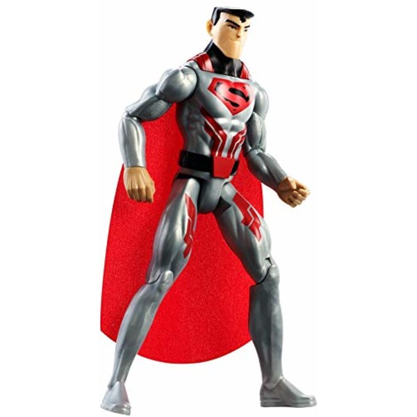 DC Comics Justice League Superman Superman Steel Suit Figur 30cm Silver one size