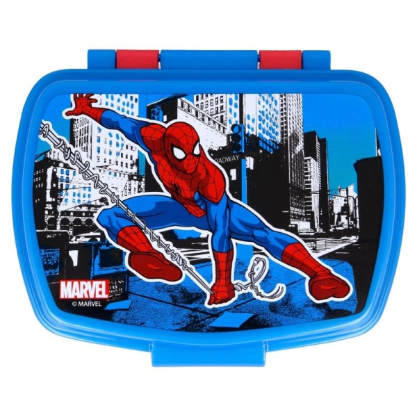 2-Pack Spider-Man Streets Spindelmannen Matlåda Och Pop-up Vatte multifärg