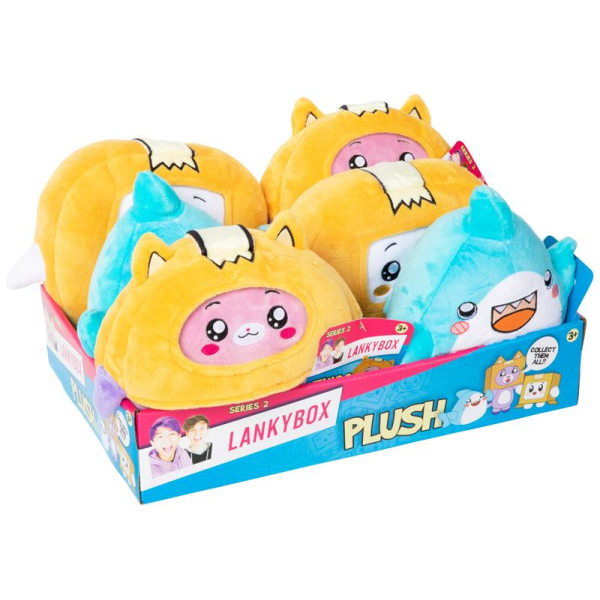 LankyBox Thicc Boxy Plush Toy Pehmo 20cm Multicolor one size