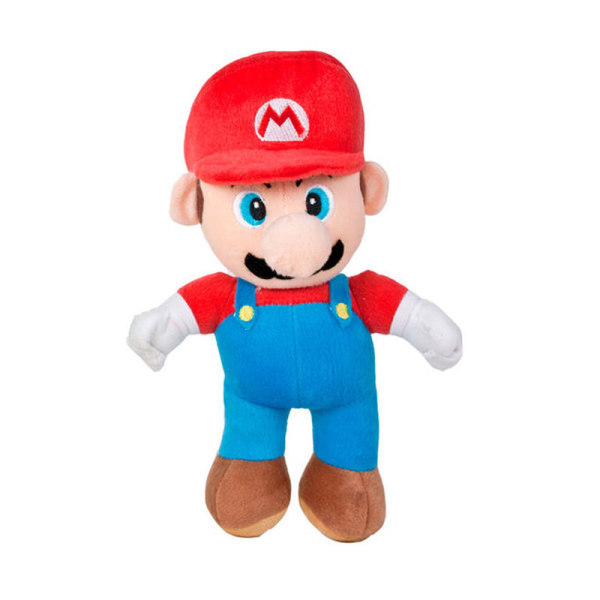 Super Mario Plush Stort legetøjsdyr Blødt legetøj 28cm Multicolor