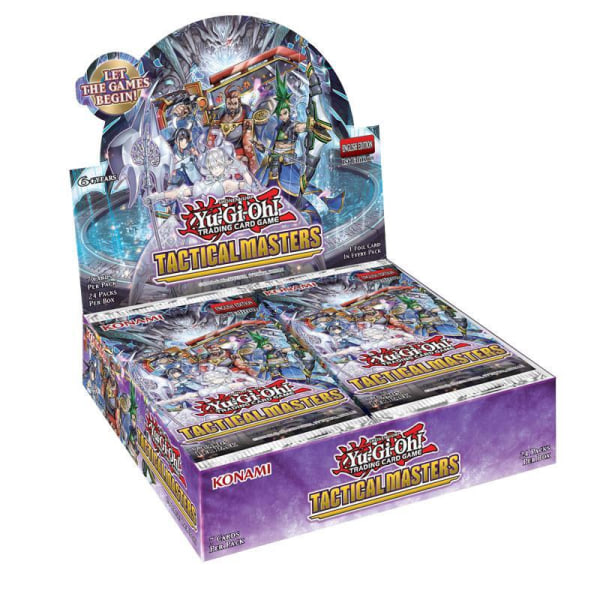 Yu-Gi-Oh! Tactical Masters Booster Box 1st Edition 24 Pack EN Multicolor