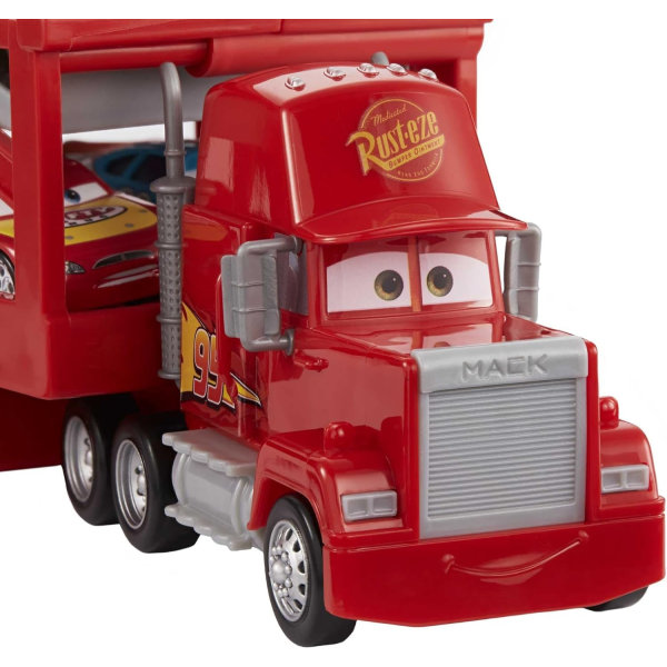 Disney Pixar Cars Bilar Mack Hauler Transporter Multicolor