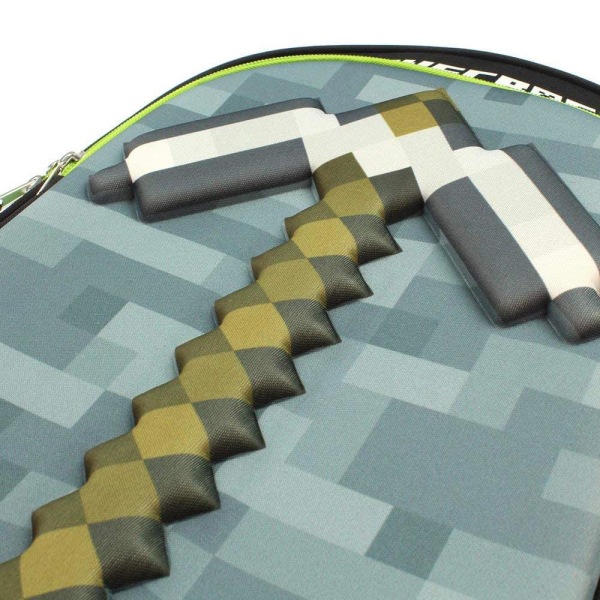 Minecraft 3D Pickaxe Skoleveske 42cm Multicolor one size