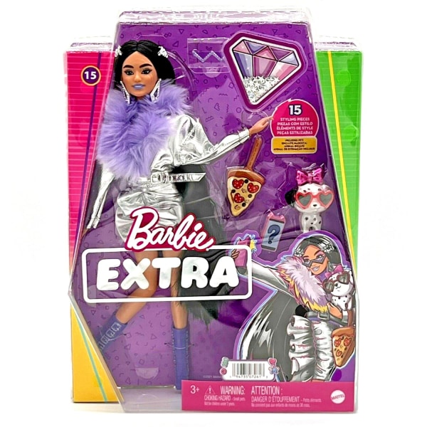 Barbie Extra Doll With Dalmation Puppy And Accessories Docka multifärg