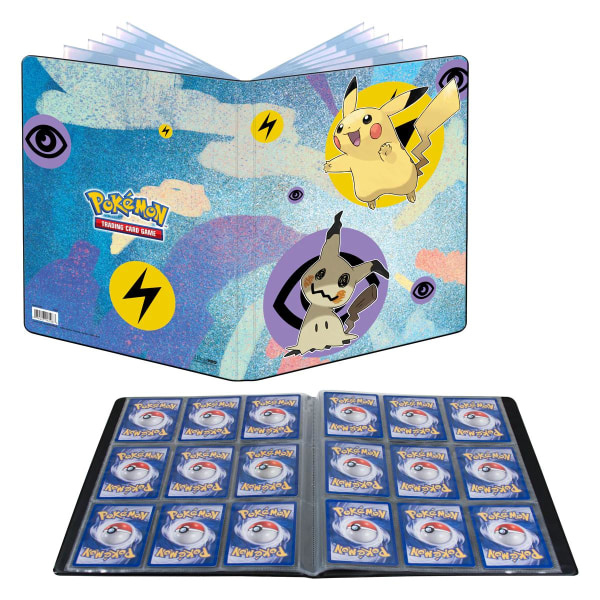 Ultra Pro Pokémon 9-Pocket Portfolio Pikachu & Mimikyu Multicolor