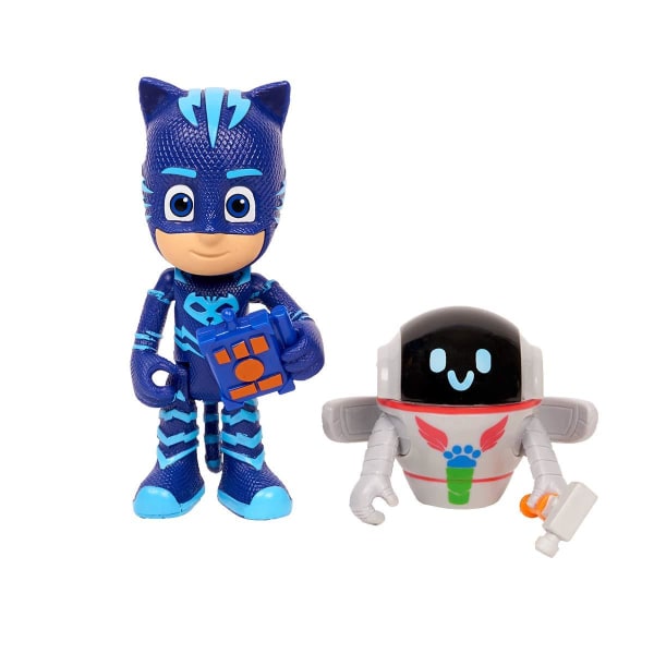 2 pakkauksen PJ-naamarit Toimintafiguuri Catboy & PJ Robo Multicolor