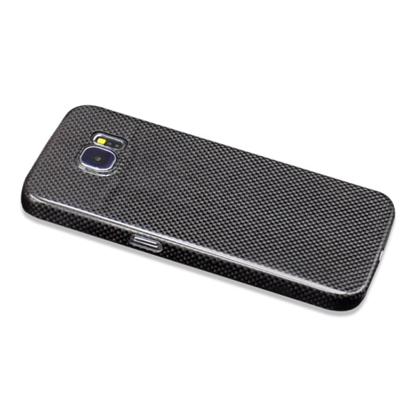 100% Genuine Real Carbon Fiber Case Samsung Galaxy S6 Ultra Slim Back Cover Titanium grey