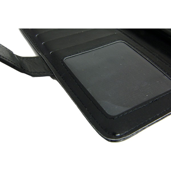 Sony Xperia Z5 COMPACT Plånboksfodral ID/Fotoficka + Skydd Svart