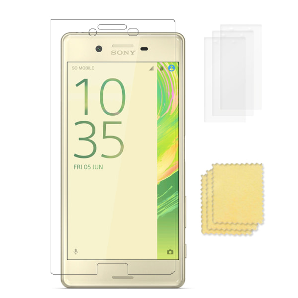 3-pack Sony Xperia X Performance Screen Protector Transparent Transparent