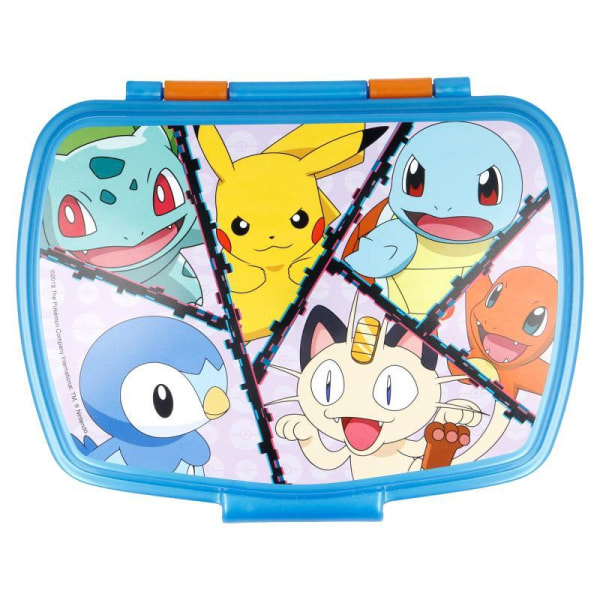 2-Pack Pokémon Pikachu & Co. Matlåda & Pop-up Vattenflaska multifärg