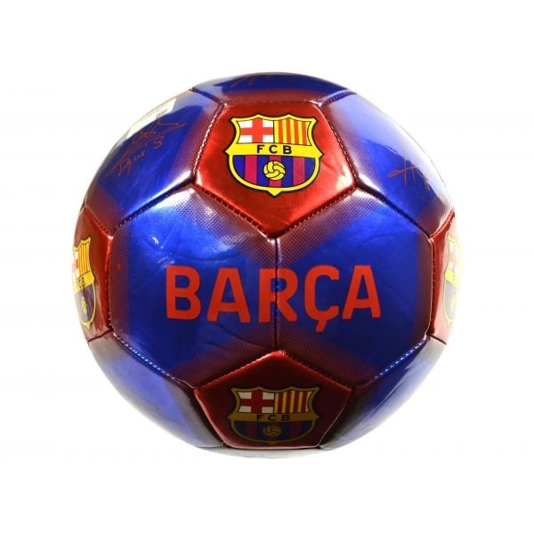 FC Barcelona Barca Signature Ball Autographs Sports Football Siz Multicolor one size