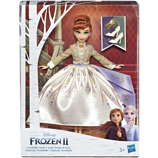 Disney Frozen 2 Arendelle Anna Poseable Fashion Doll Nukke 27cm Multicolor