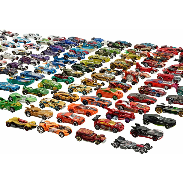 3-pakk Hot Wheels biler/kjøretøyer i metall Multicolor