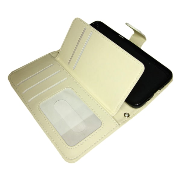 TOPPEN 2in1 Wallet Case & Card Holder Samsung Galaxy S8 White White