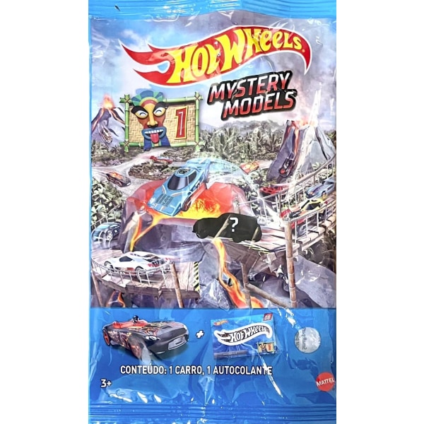 3-Pack Hot Wheels Mystery Models Blind Bag Minis Multicolor