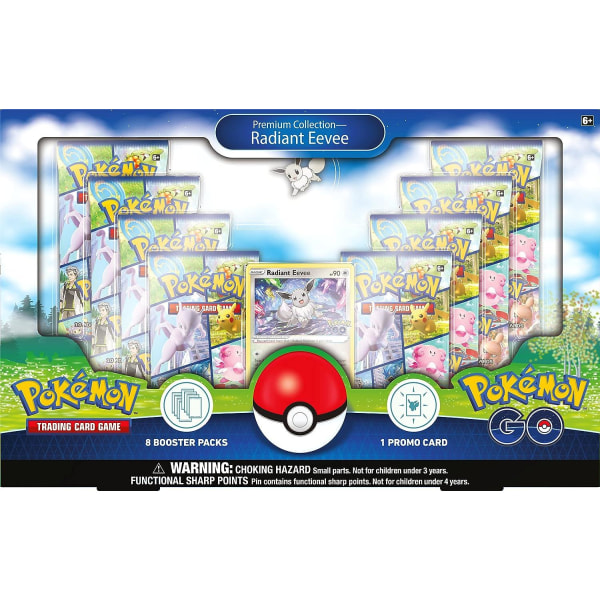 Pokémon TCG: Pokémon GO Premium Collection Radiant Eevee Multicolor