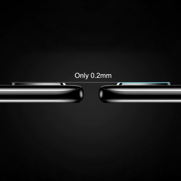 Samsung Galaxy S21 Plus 5G koko kameran karkaistu lasisuoja Transparent