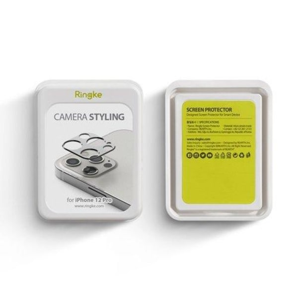 Ringke Camera Styling Back Camera Protector 12 Pro harmaa Grey