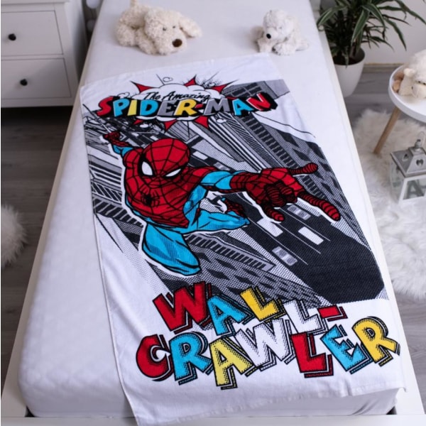 Spindelmannen Spiderman Pop Handduk Badlakan multifärg