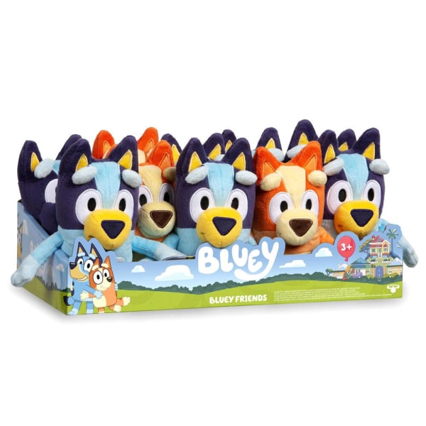 2 kpl Bluey & Bingo Pehmolelu 20 cm Multicolor