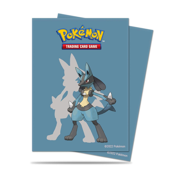 Ultra Pro Pokemon Lucario Deck Protector sleeves 65-Pack. Multicolor