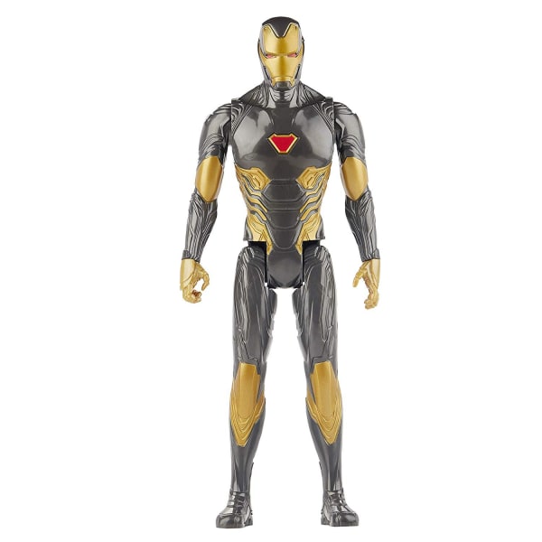 Marvel Avengers Titan Hero Series Black Gold Iron Man Action Fig Multicolor