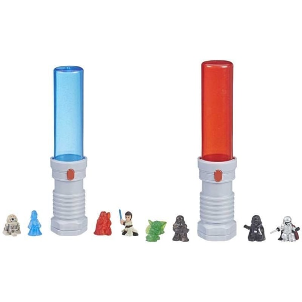 4-pakning Star Wars Micro Force WOW! Serie 1 Multicolor
