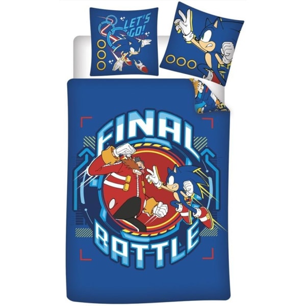 Sonic The Hedgehog Final Battle Pussilakanasetti Bed linen 140x2 Multicolor