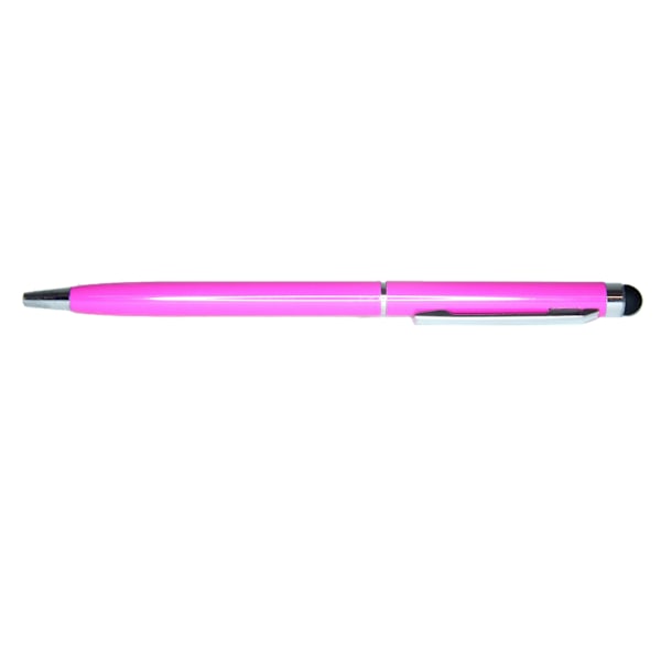 2 i 1 Universal Touch Pen iPad / iPhone / Android / Windows Ink Dark pink