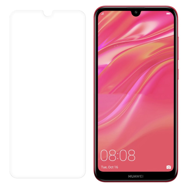 Huawei Y6 2019/Y6s 2019/Y6 Pro 2019 detaljert pakke i herdet gla Transparent