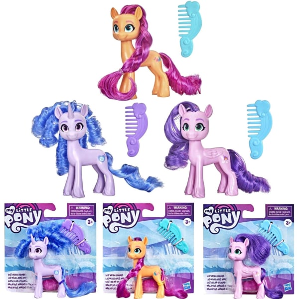 3-Pack My Little Pony MLP A New Generation Best Movie Friends Fi Multicolor
