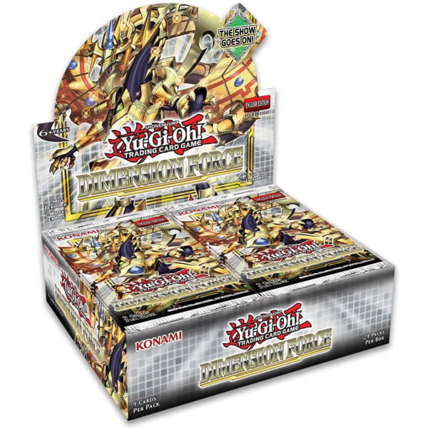 Yu-Gi-Oh! Dimension Force Booster Box 1st Edition 24 Pack ENGLIS multifärg