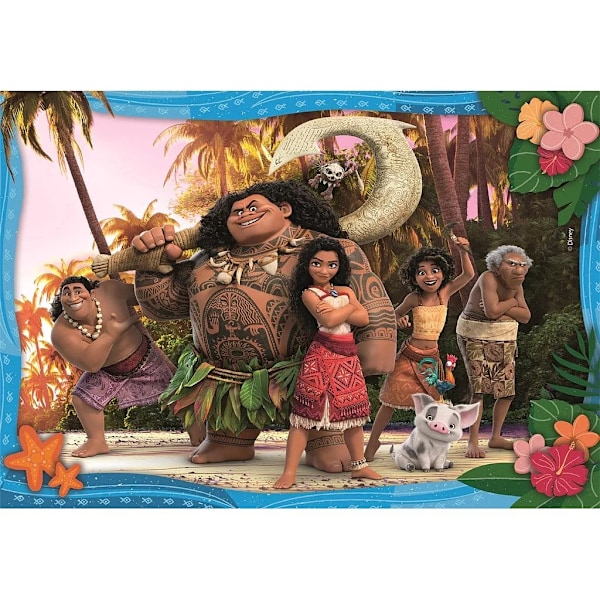 Disney Vaiana Moana 104 Pieces Puzzle Multicolor